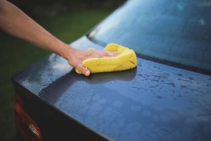 cleaning, washing, carwash, sponge, car, auto, hand, man, car body, black, car wallpapers, blue car, blue body, blue clean